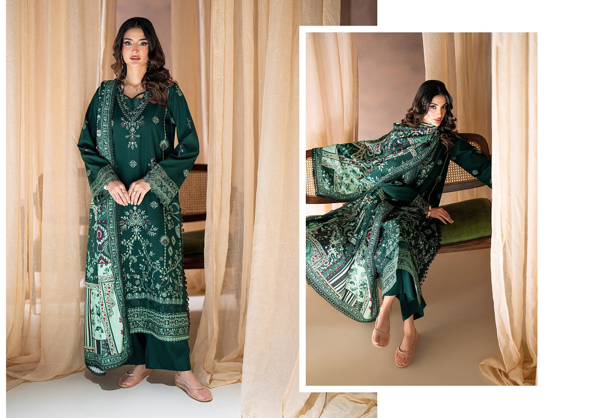 Coral Rangrez - Emerald Green