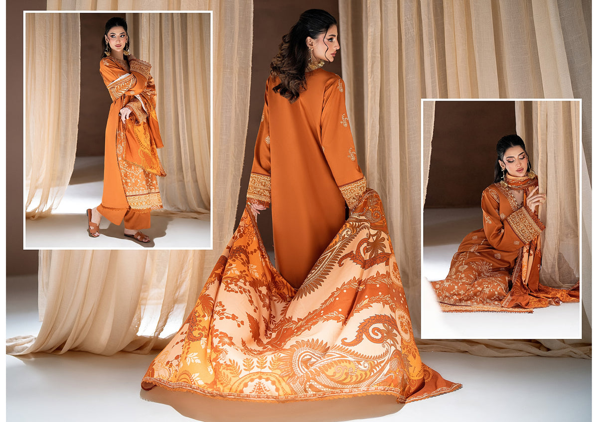 Coral Rangrez - Burnt Orange