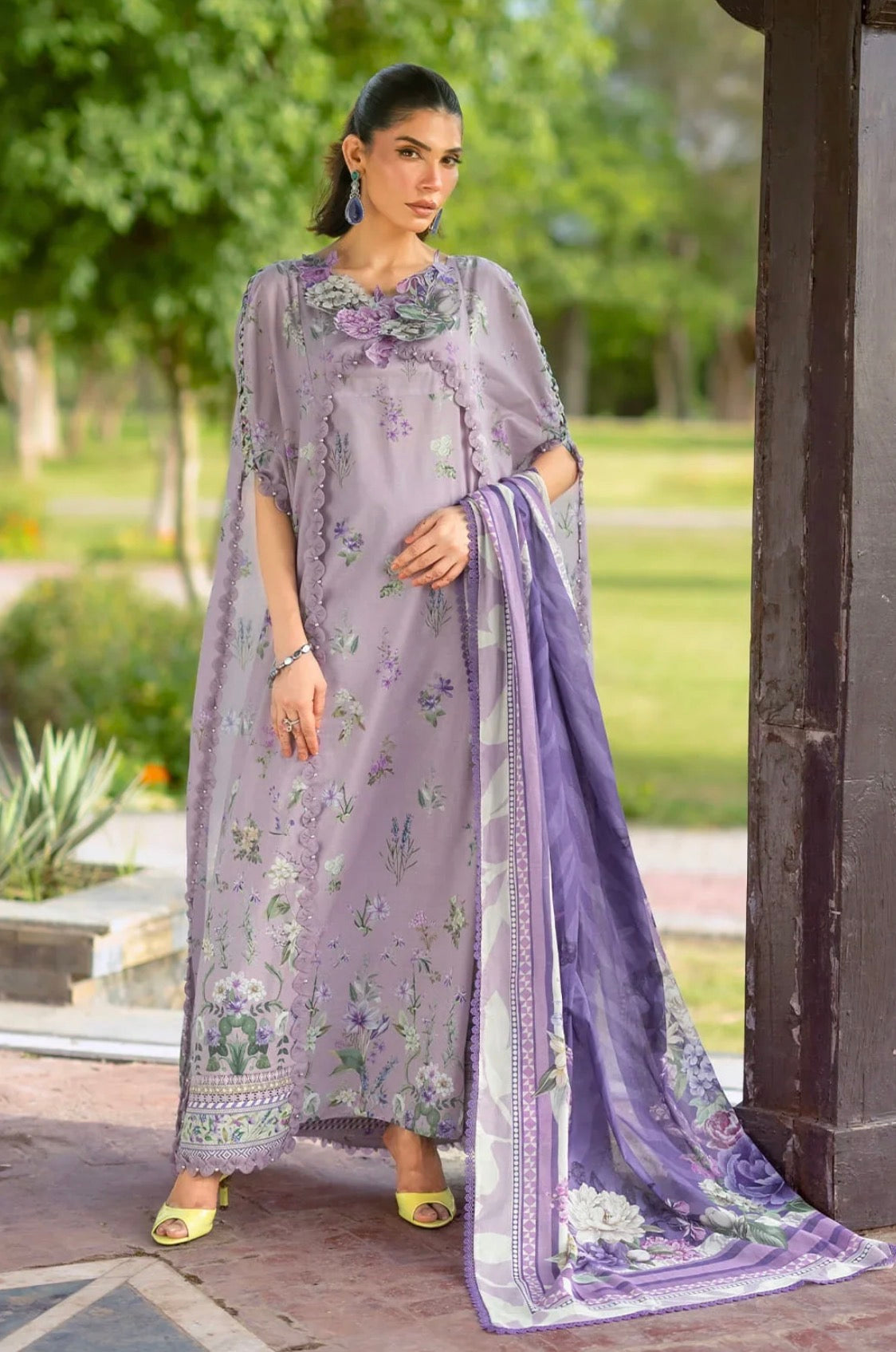 EPB-6A LILAC GARDEN | Bridgerton Prints 26 | Elaf Premium