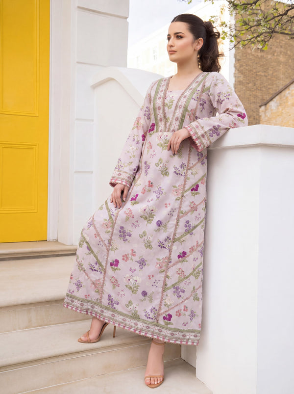 OLL17 | Coco By Safwa | 2 PC UNSTITCHED LAWN