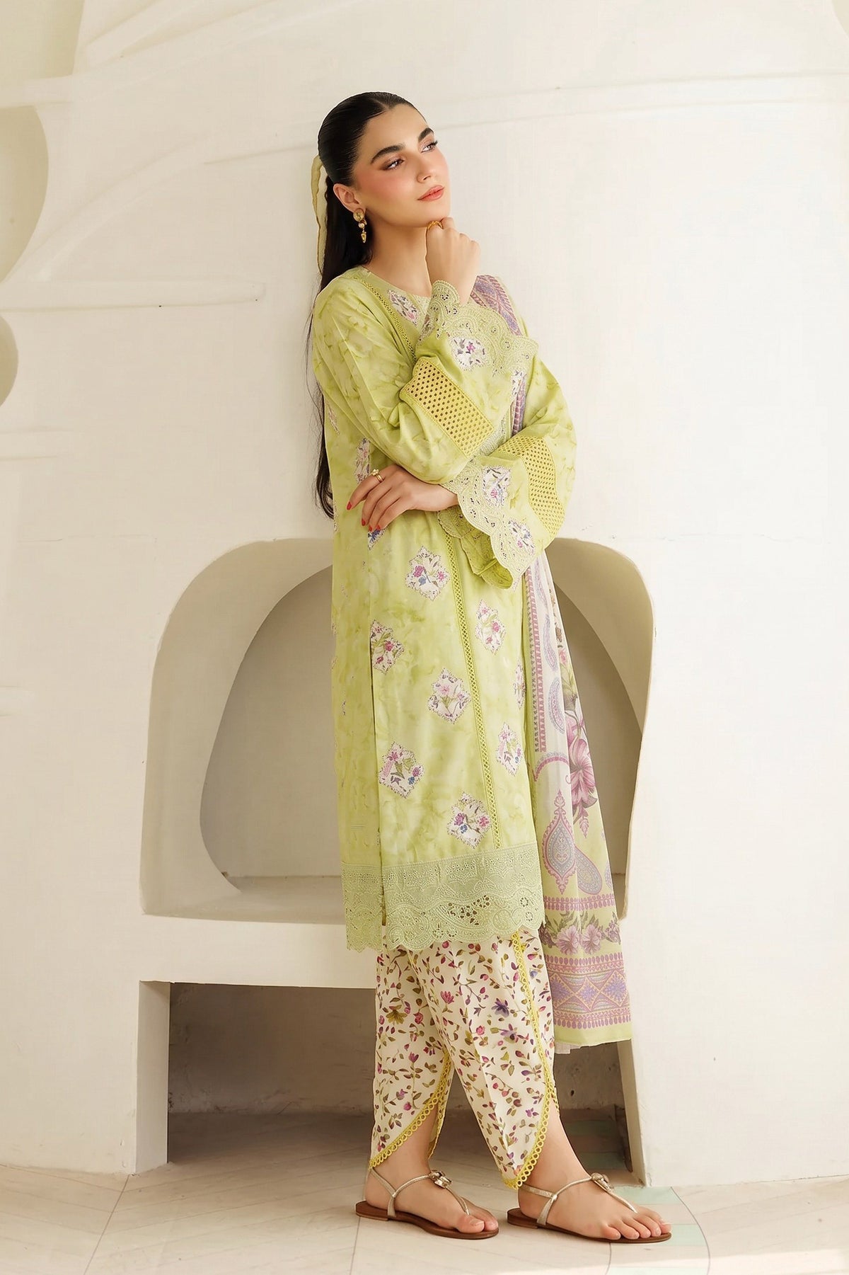 Aalaya Special Edition - Lime Floral