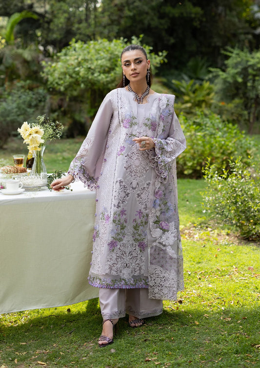 ELQ-4B PURE PLUM | Elaf Premium Luxury Lawn II '26