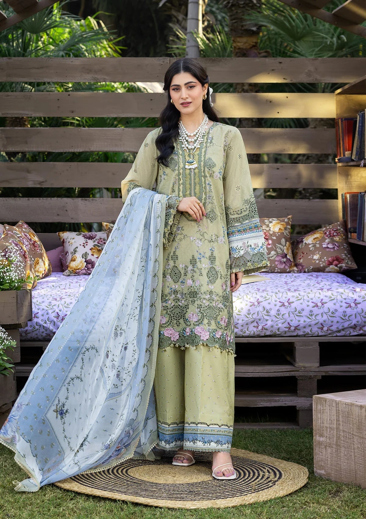 ERC-8B Chikankari Lawn '26 | Elaf Premium