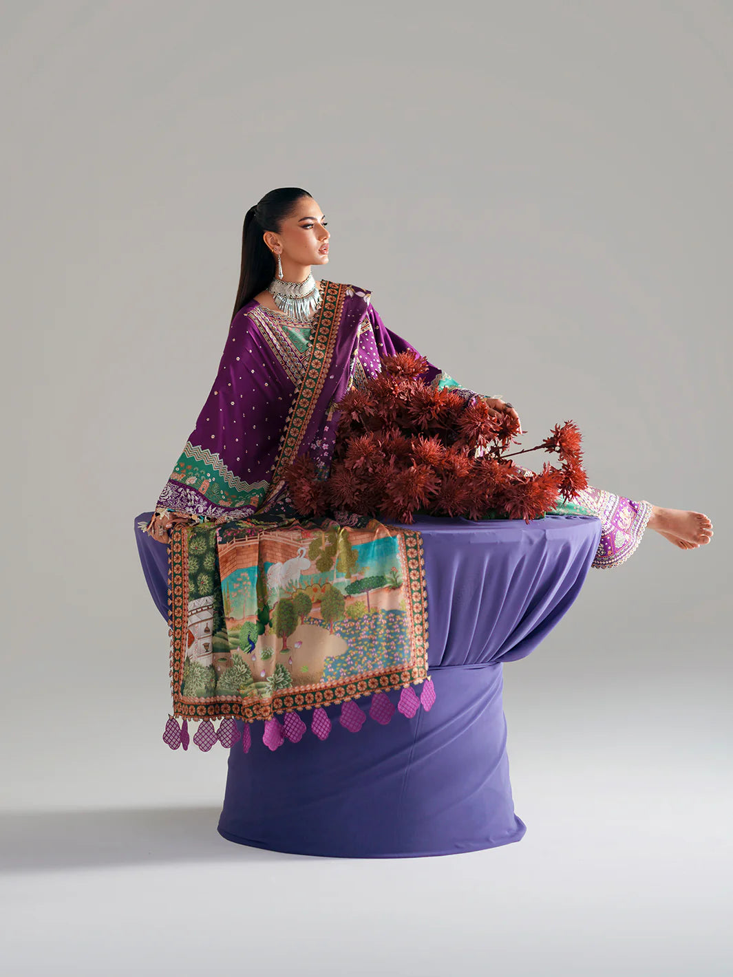 186-A | Amour Luxury Lawn | BIN ILYAS