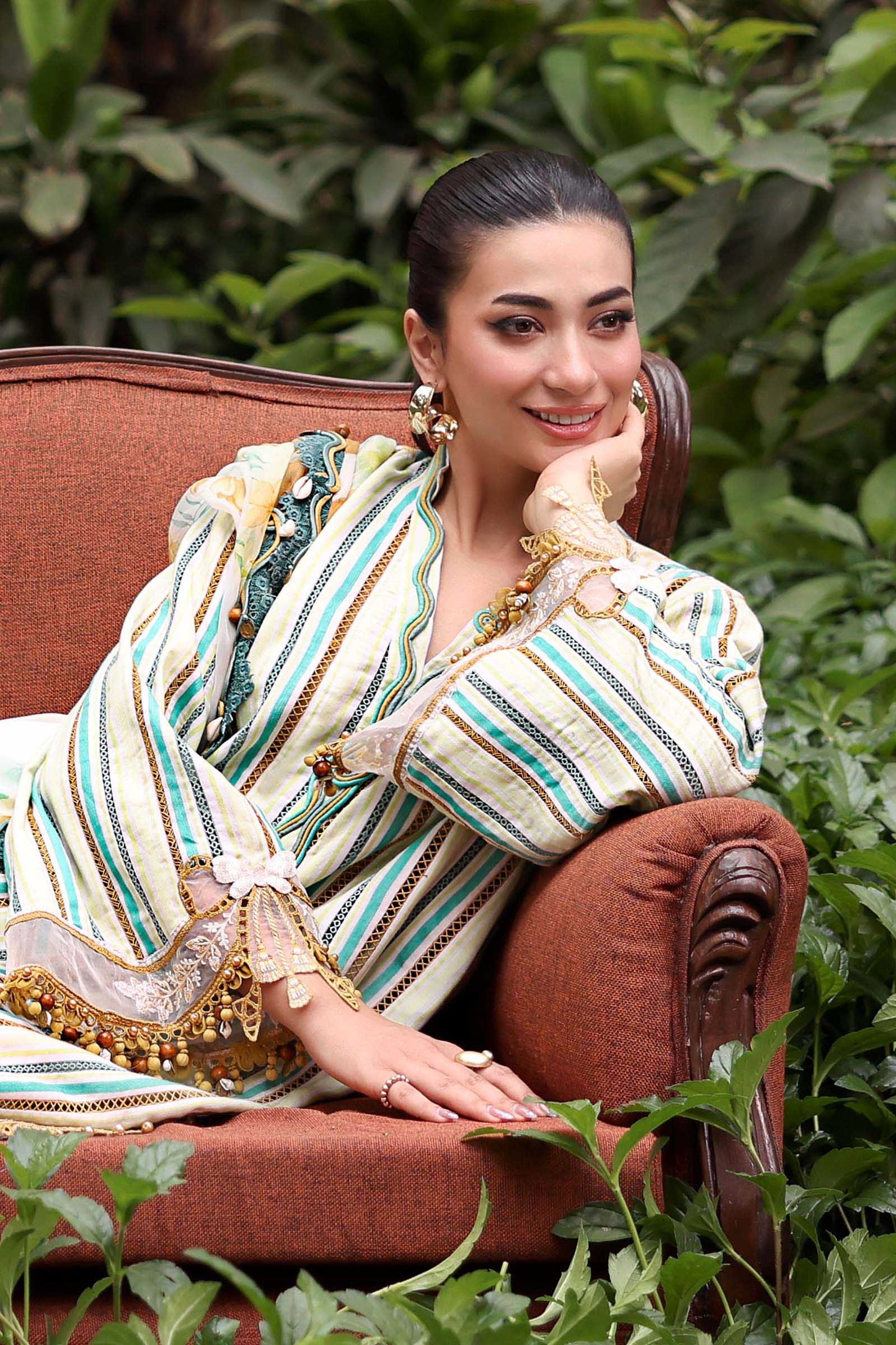 MPT-3002-B | M.Prints 3pc Unstitched Lawn | Maria B.