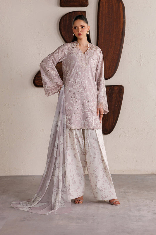 IBE-07 Embroidered Lawn | IZNiK Festive Lawn '26