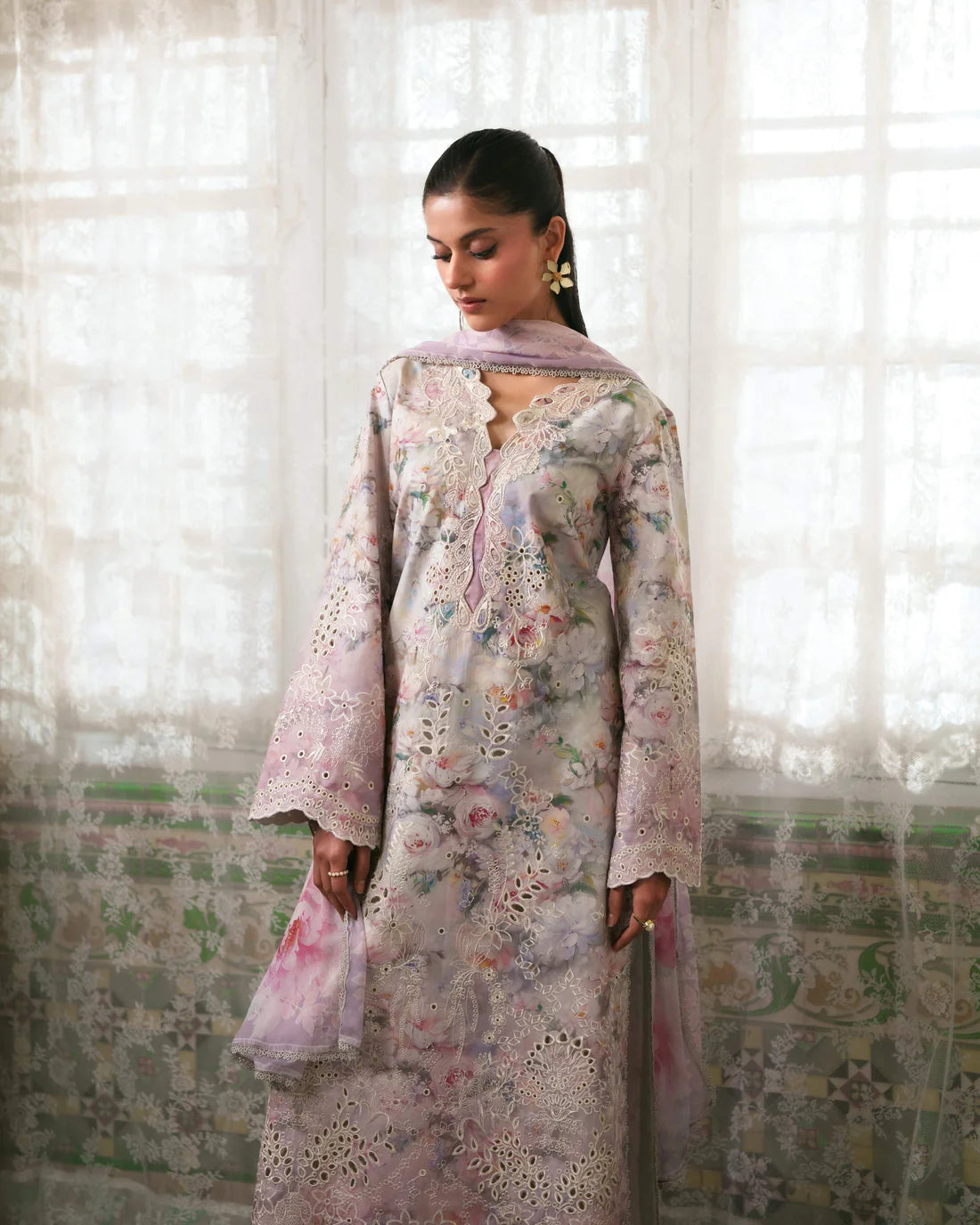 BLUSHÉ - Neeshay Summer Lines Printkari'26