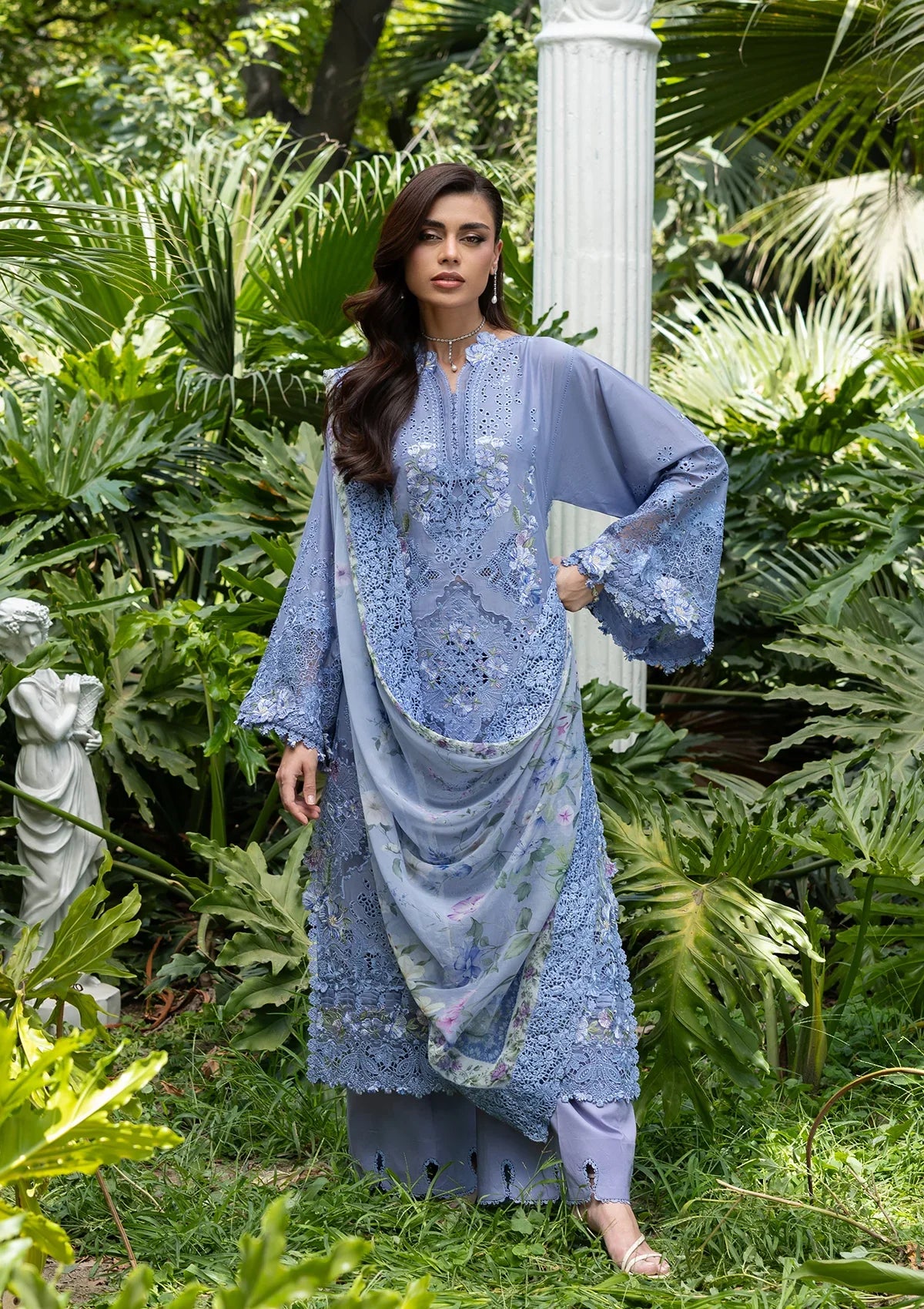 ELQ-2B LAVENDER LUXE | Elaf Premium Luxury Lawn II '26