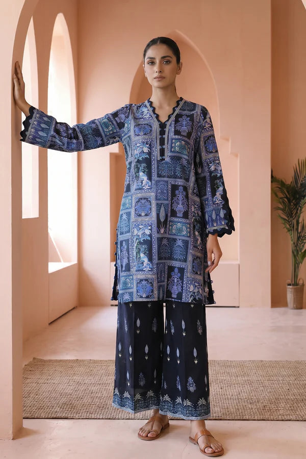 Midnight Mosaic - Sahar | Two Piece Lawn