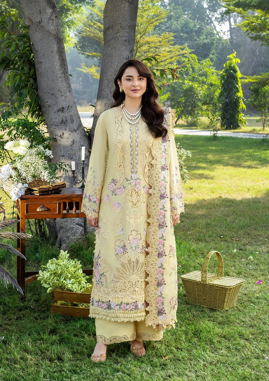 ELY-05 SOUCI | Elaf Luxury Lawn'26