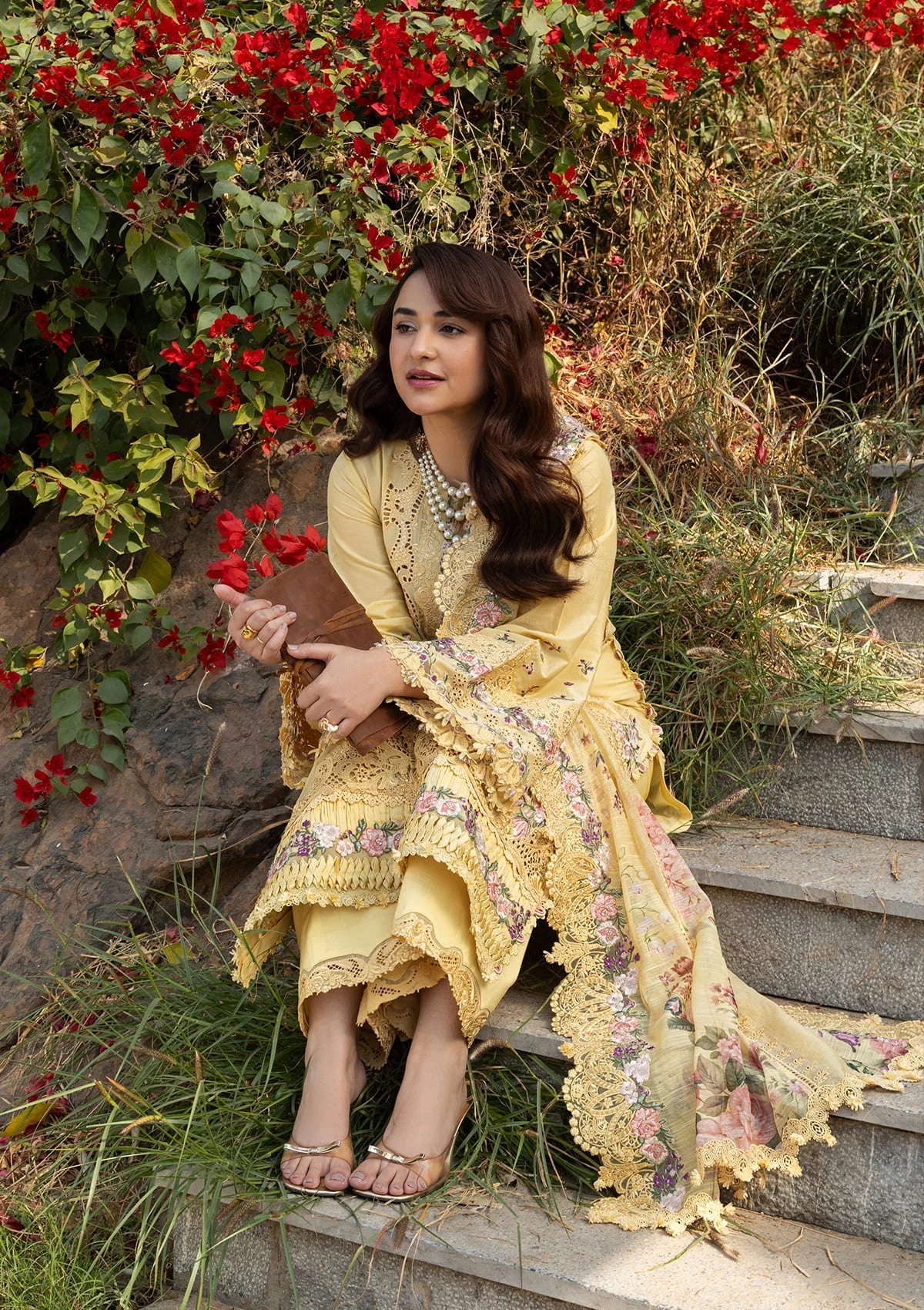 ELY-05 SOUCI | Elaf Luxury Lawn'26