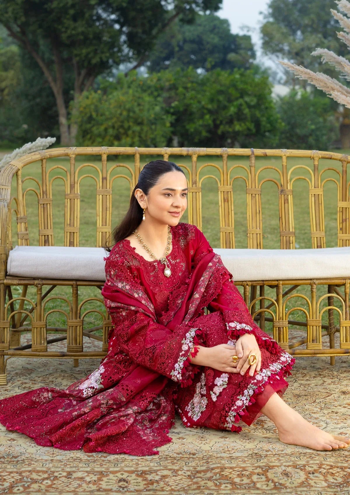 ELY-10 CHERIE LADY | Elaf Luxury Lawn'26