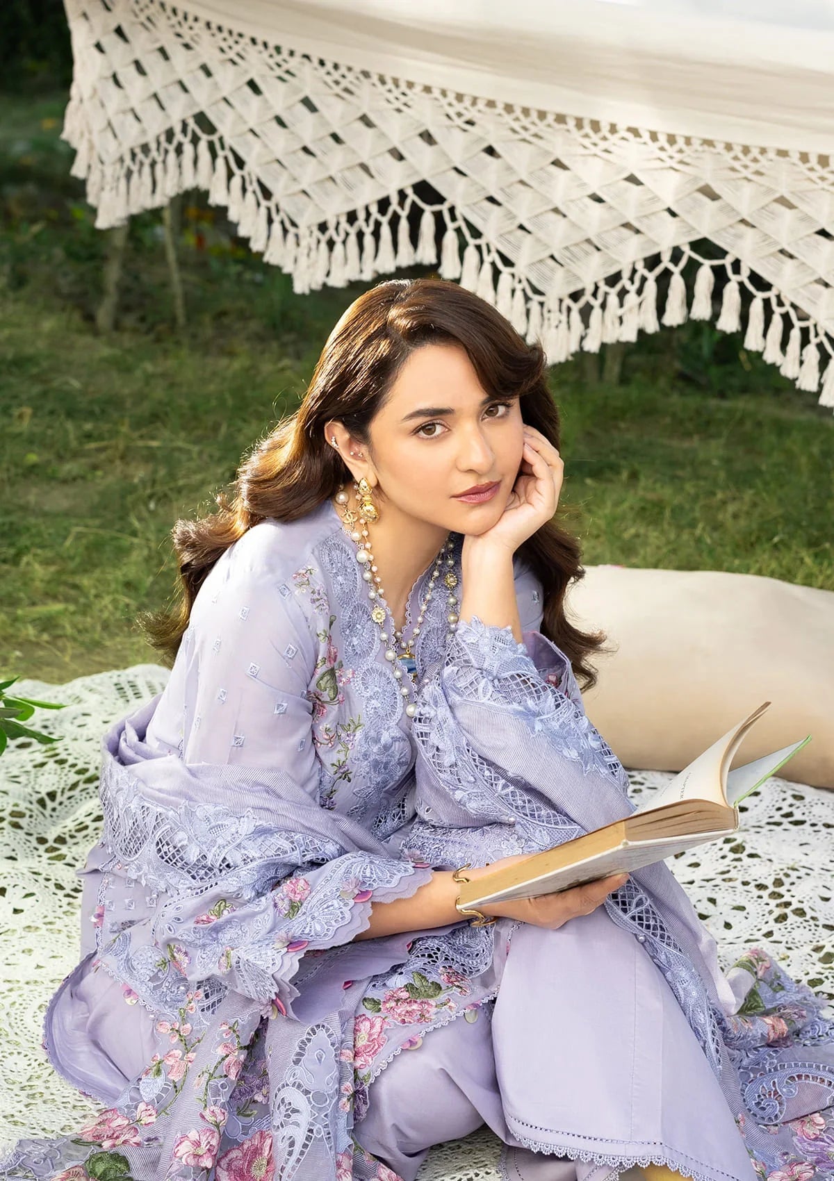 ELY-3B PARADISE | Elaf Luxury Lawn'26
