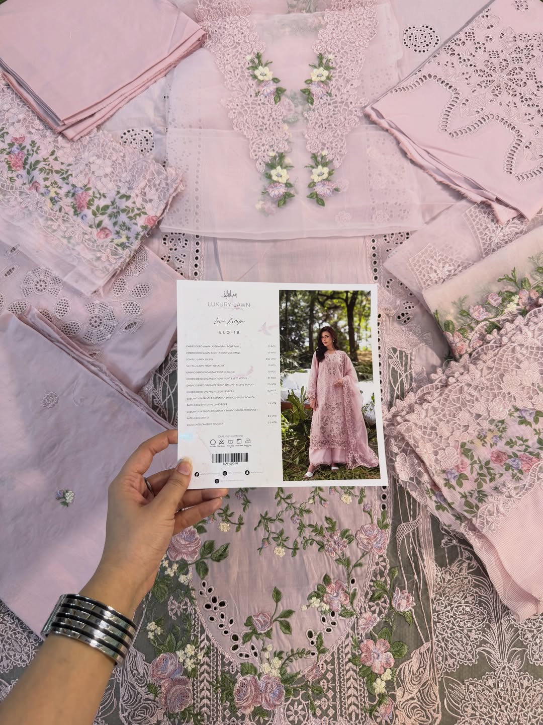 ELQ-1B LOVE ESCAPE | Elaf Premium Luxury Lawn II '26
