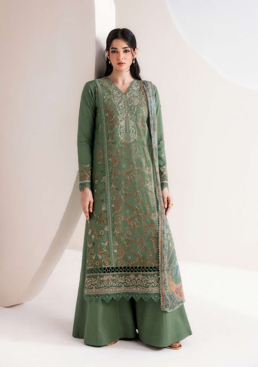 1A - Zync by Florent Intermix | Sage Green Embroidered Suit