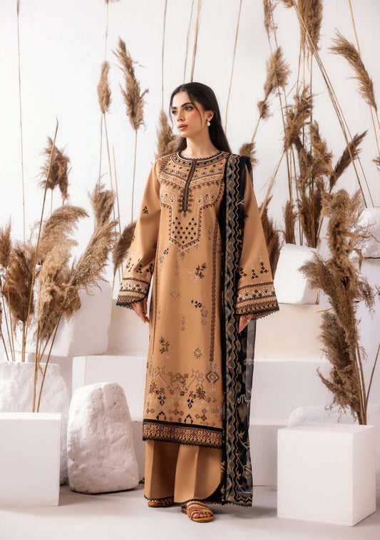 1B - Zync by Florent Intermix | Camel Embroidered Suit