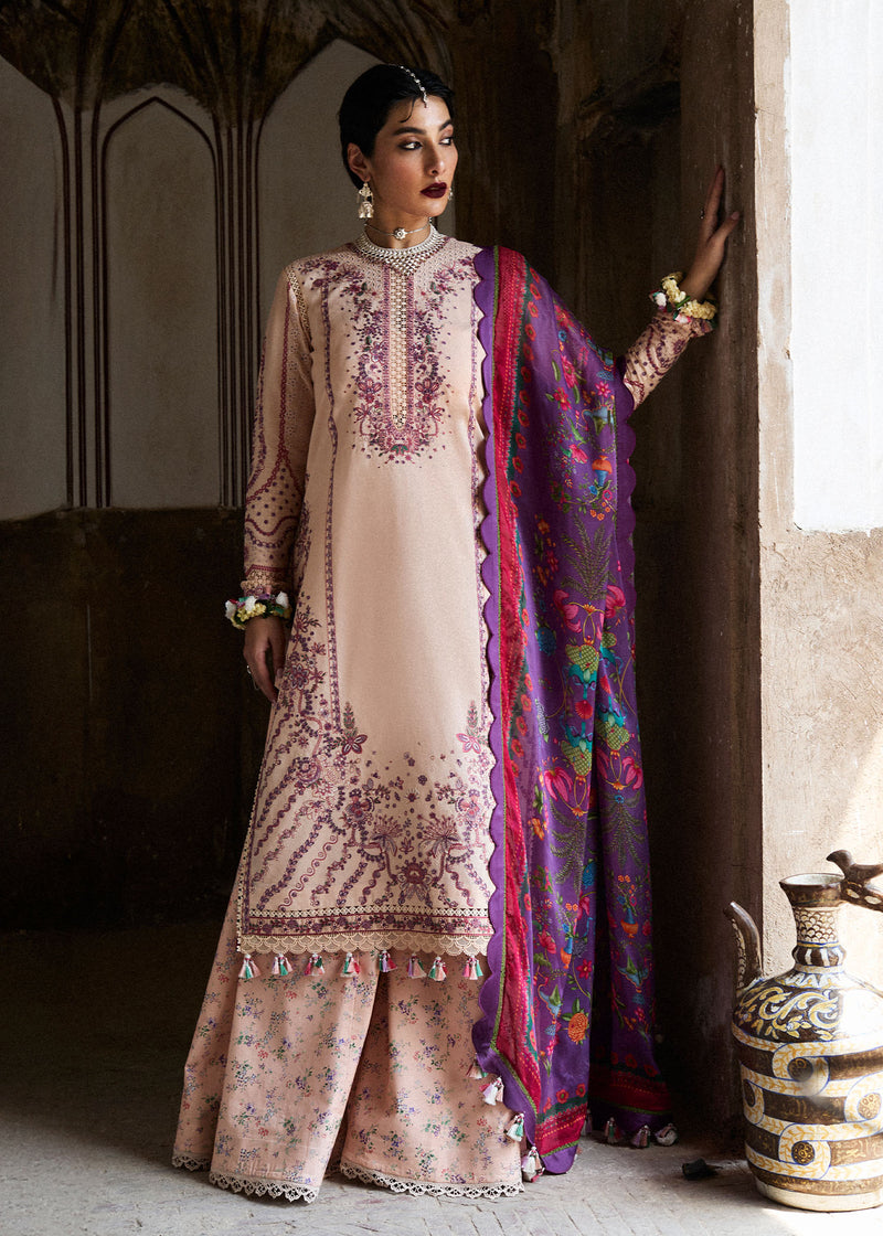 Lehr - Nirmal By Hussain Rehar | Unstitched Embroidered Lawn