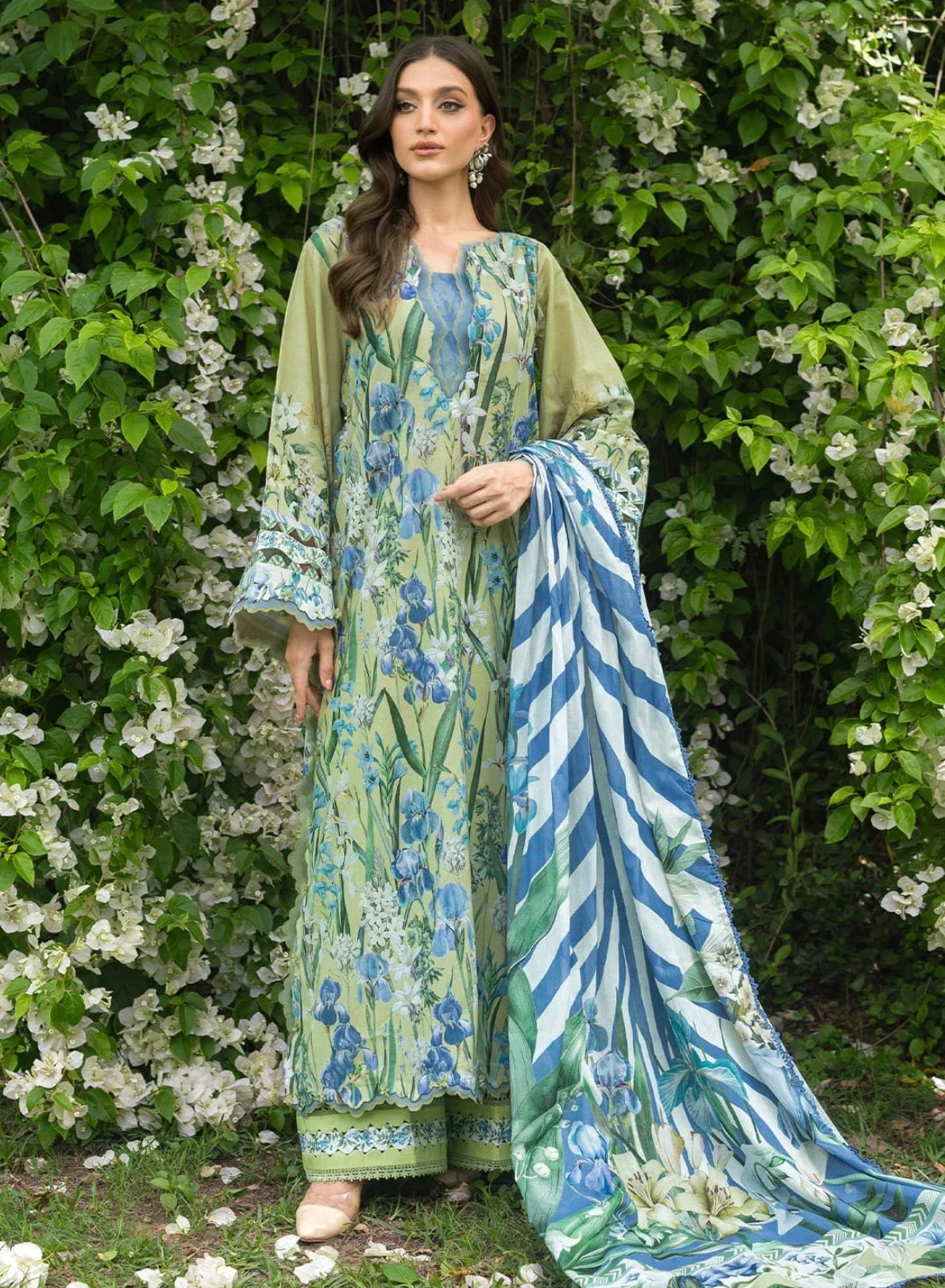 EPB-2A GARDEN AFFAIR | Bridgerton Prints 26 | Elaf Premium