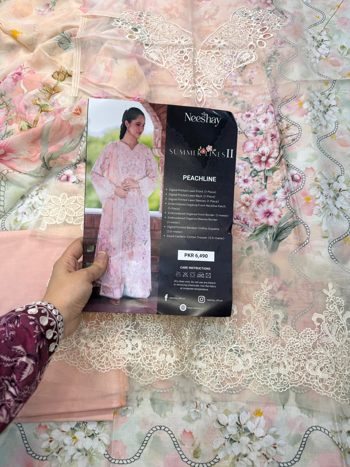 PEACHLINE | Neeshay Summer Lines II