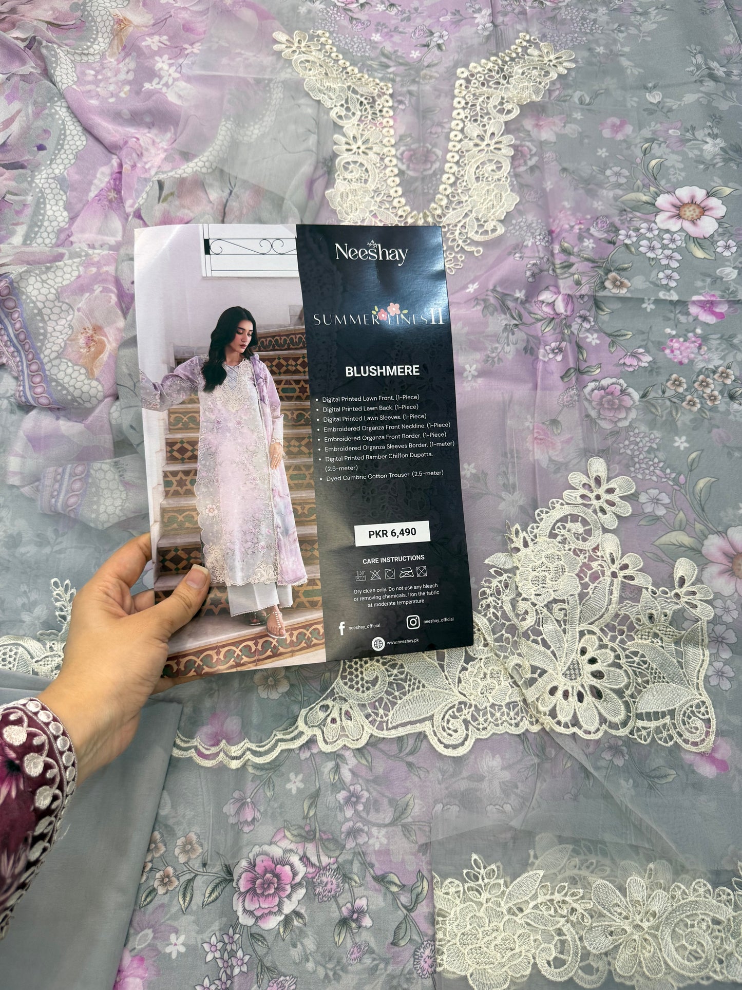 BLUSHMERE | Neeshay Summer Lines II