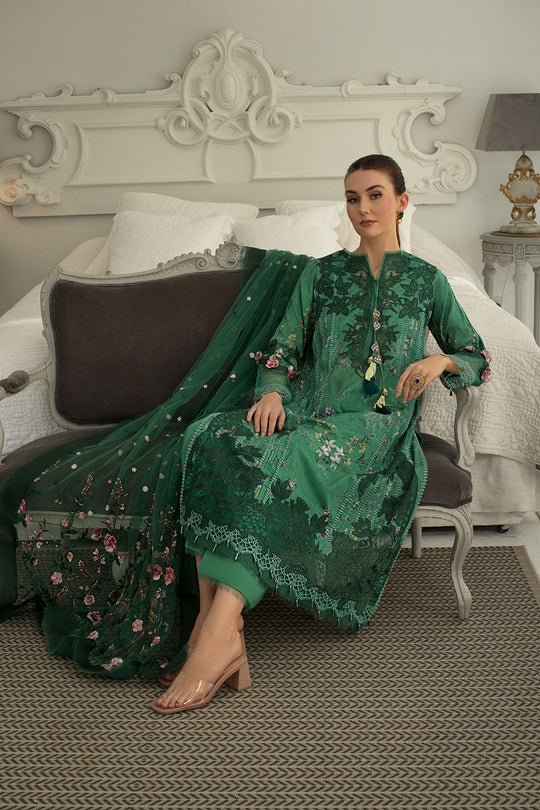 Sobia Nazir Luxury Lawn Unstitched Suit | 15B