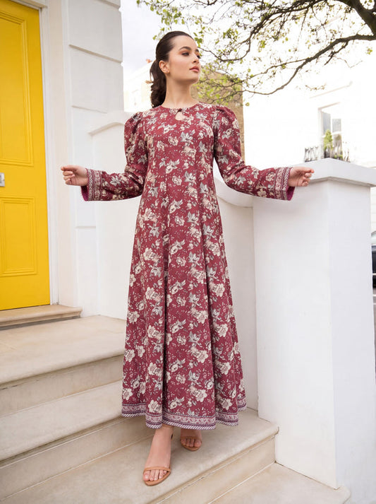 OLL20 | Coco By Safwa | 2 PC UNSTITCHED LAWN
