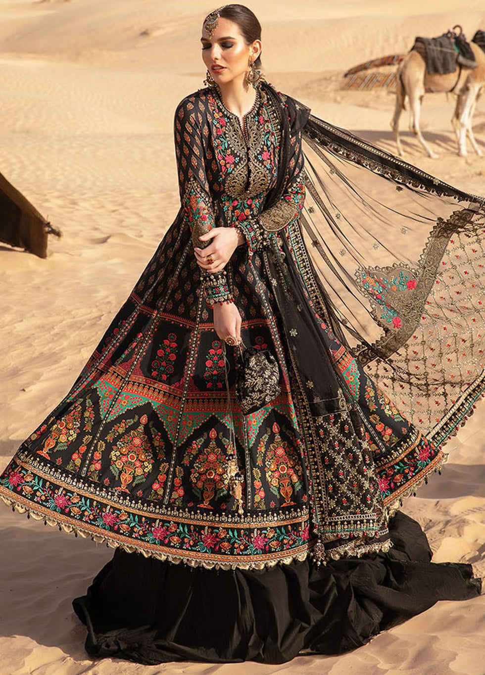 Buy Maria.B (D-2413-B) | 3pc Unstitched Luxury Lawn