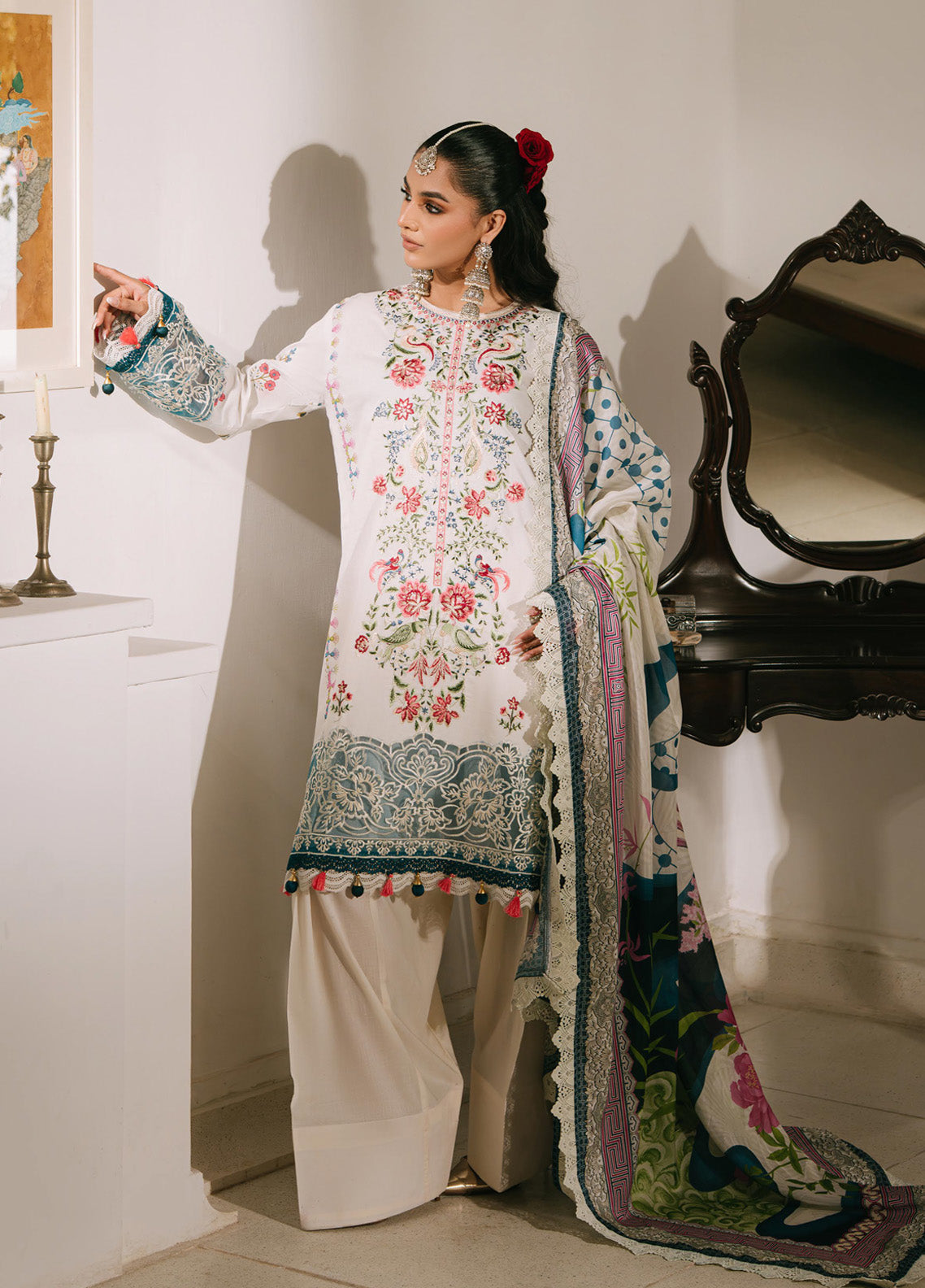 Buy Rangrez Mahnur Shanaya Luxury Lawn 26 Online