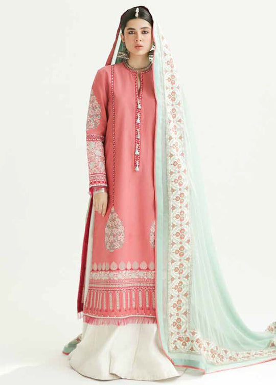 Zara Shahjahan Jacquard D-10B | Unstitched 3Pc
