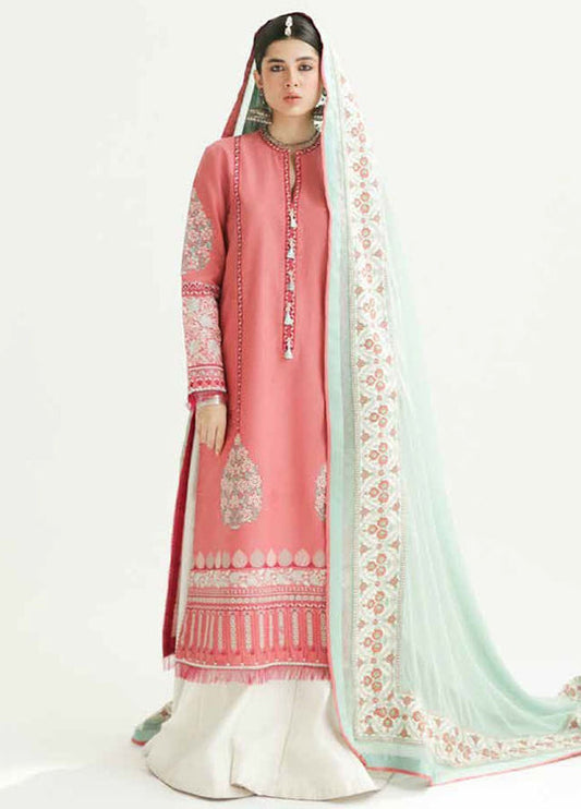 Zara Shahjahan Jacquard D-10B | Unstitched 3Pc